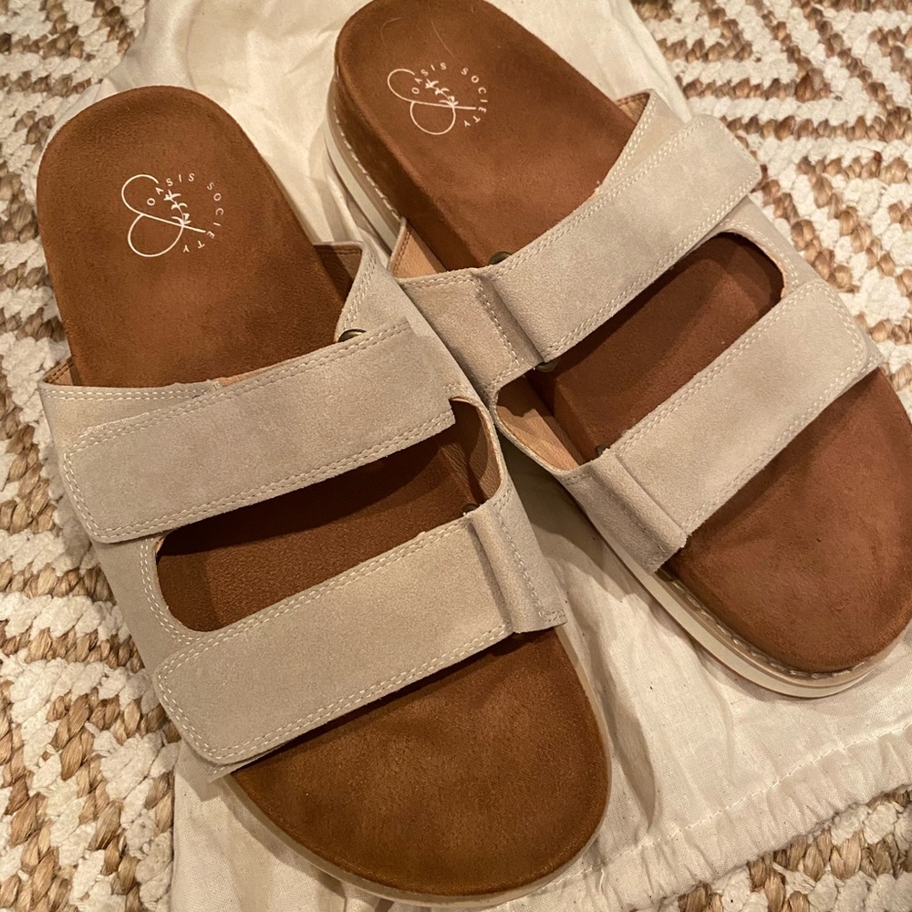 Grey Sandals
